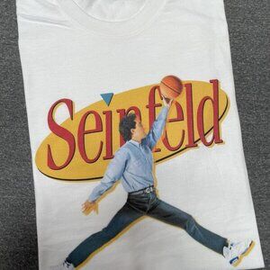 Seinfeld T-Shirt Vintage 90s Comedy TV Show Kramer Funny Graphic Fan Tee 93